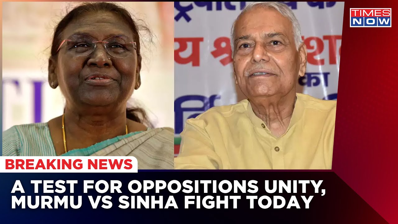 India Elects New President Today, Murmu Vs Sinha Fight In Today | Presidential Election 2022