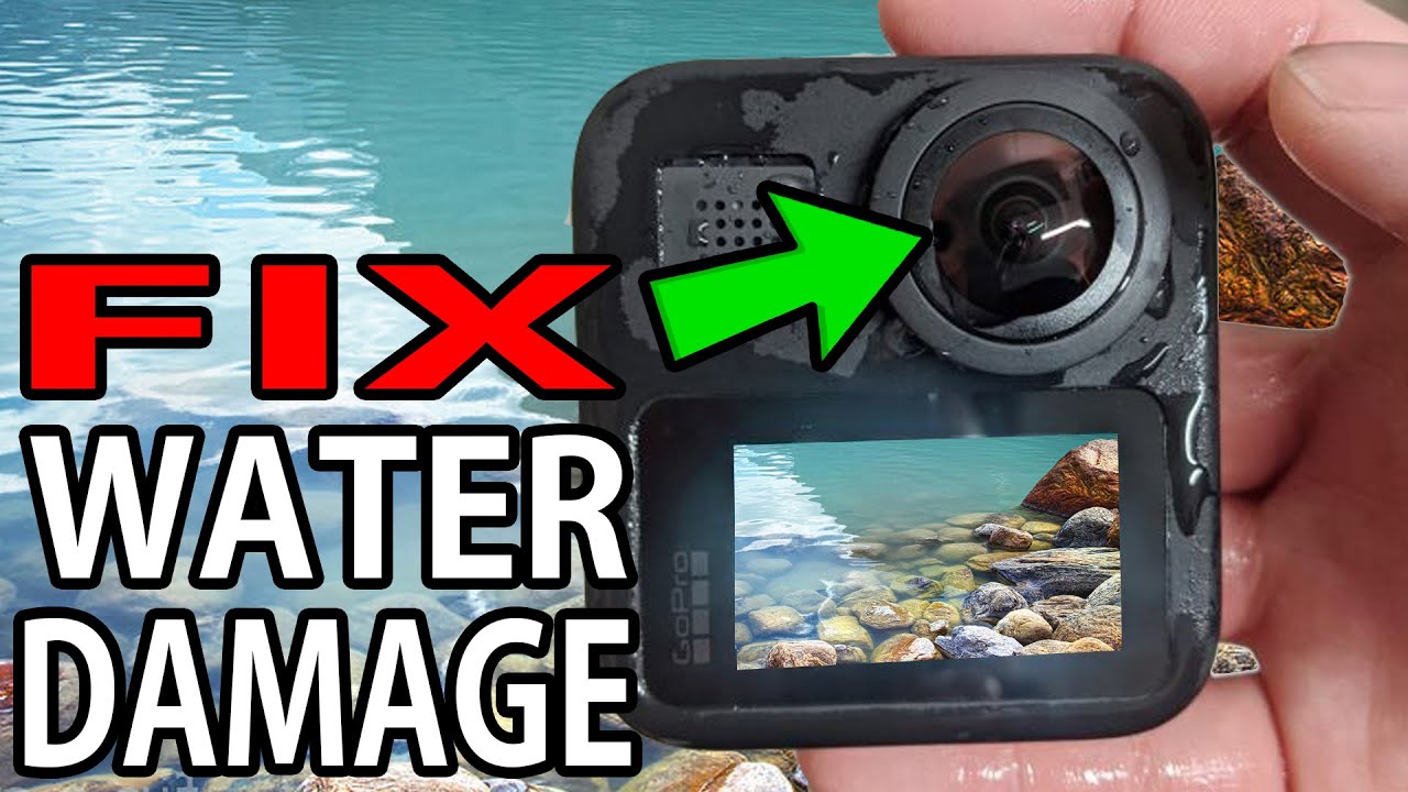 Как устранить повреждение водой/протечку в GoPro Hero 8/7/6/5 и Max 360 | Gears and Tech