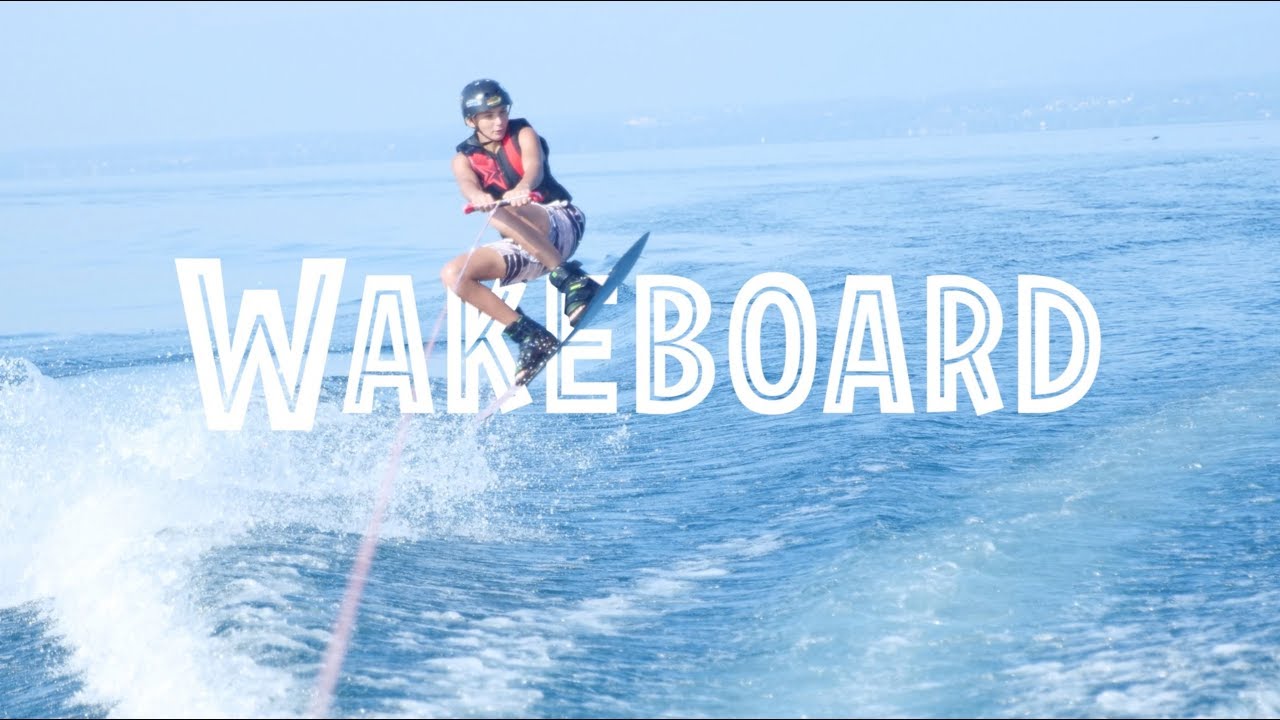 wakeboard in Geneva lake