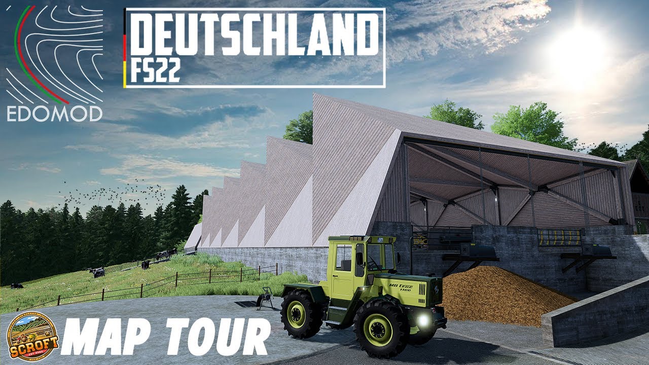 Deutschland FS22 | от EDOMOD | Farming Simulator 22 | НОВАЯ КАРТА! (ТОЛЬКО ДЛЯ ПК)