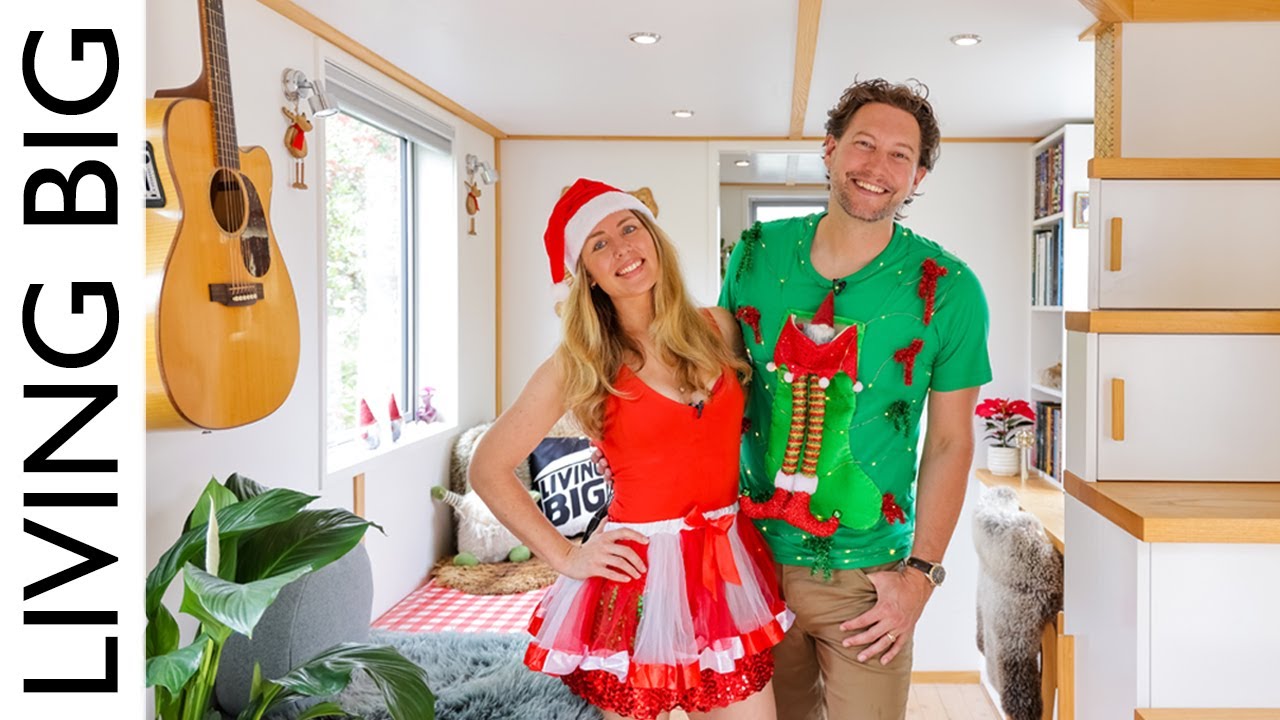 Welcome To Our Tiny Home At Christmas