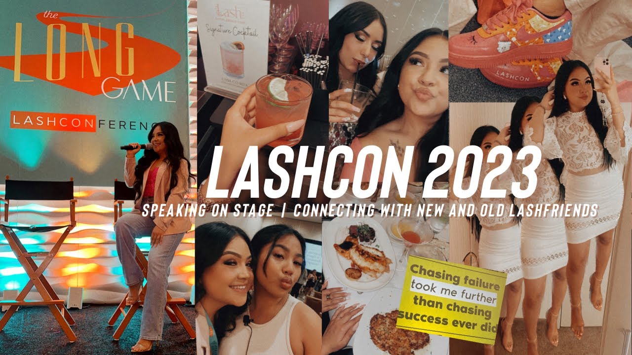 I SPOKE ON STAGE!!!! | The lashconfrence 2023