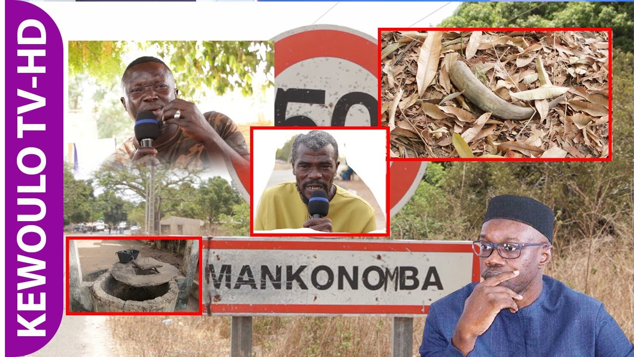 Problème d’eau et d’électricité à PAKAO Manconomba: 