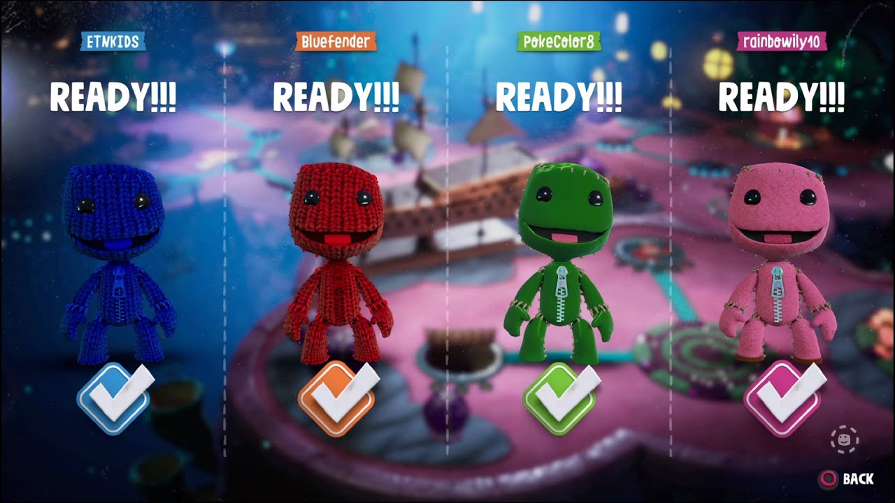 Sackboy: A Big Adventure PS5 Gameplay | 4 - Player Co-Op - Playthrough 33 EXTRA (No Commentary)