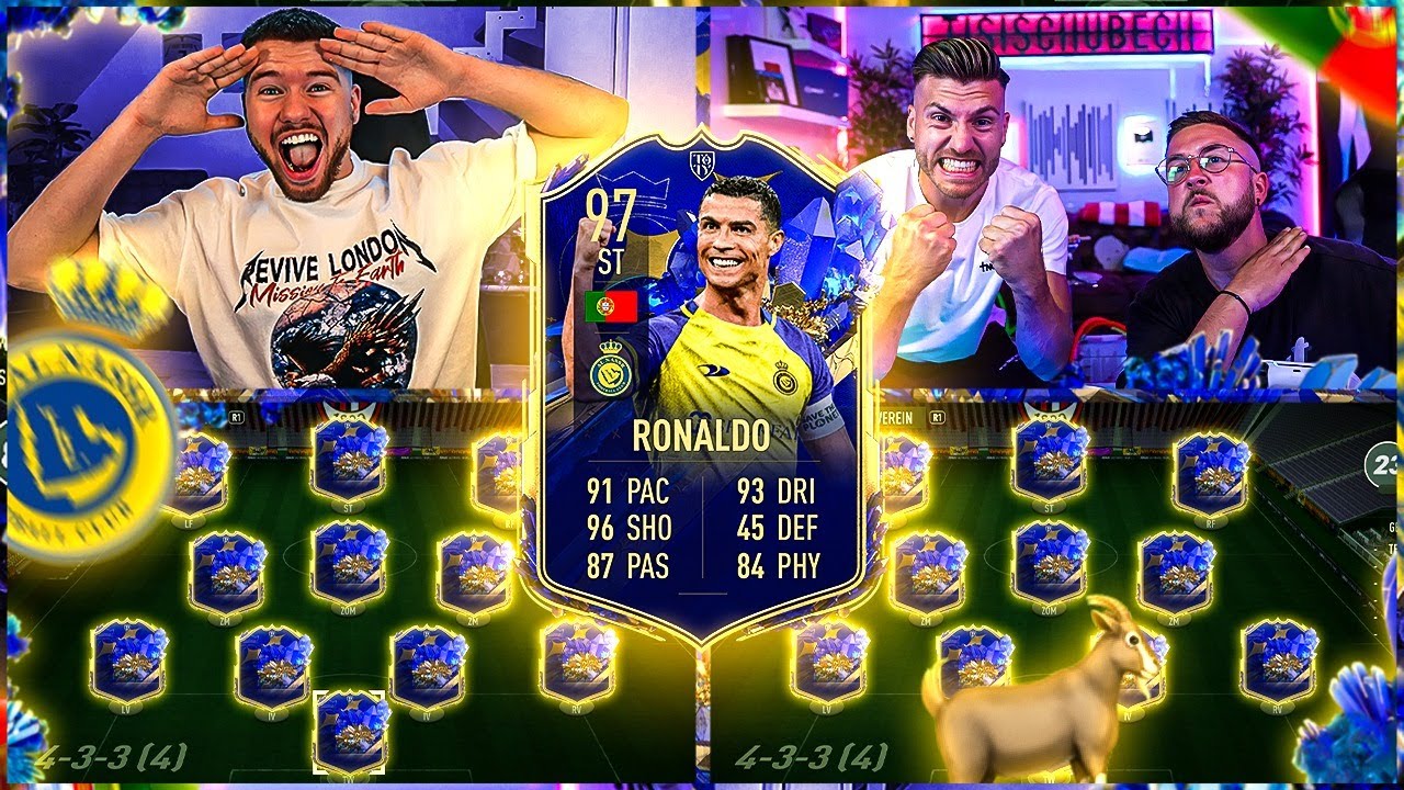 FIFA 23: C. RONALDO AL NASSR SBB 🔥🐐 SQUAD BUILDER BATTLE
