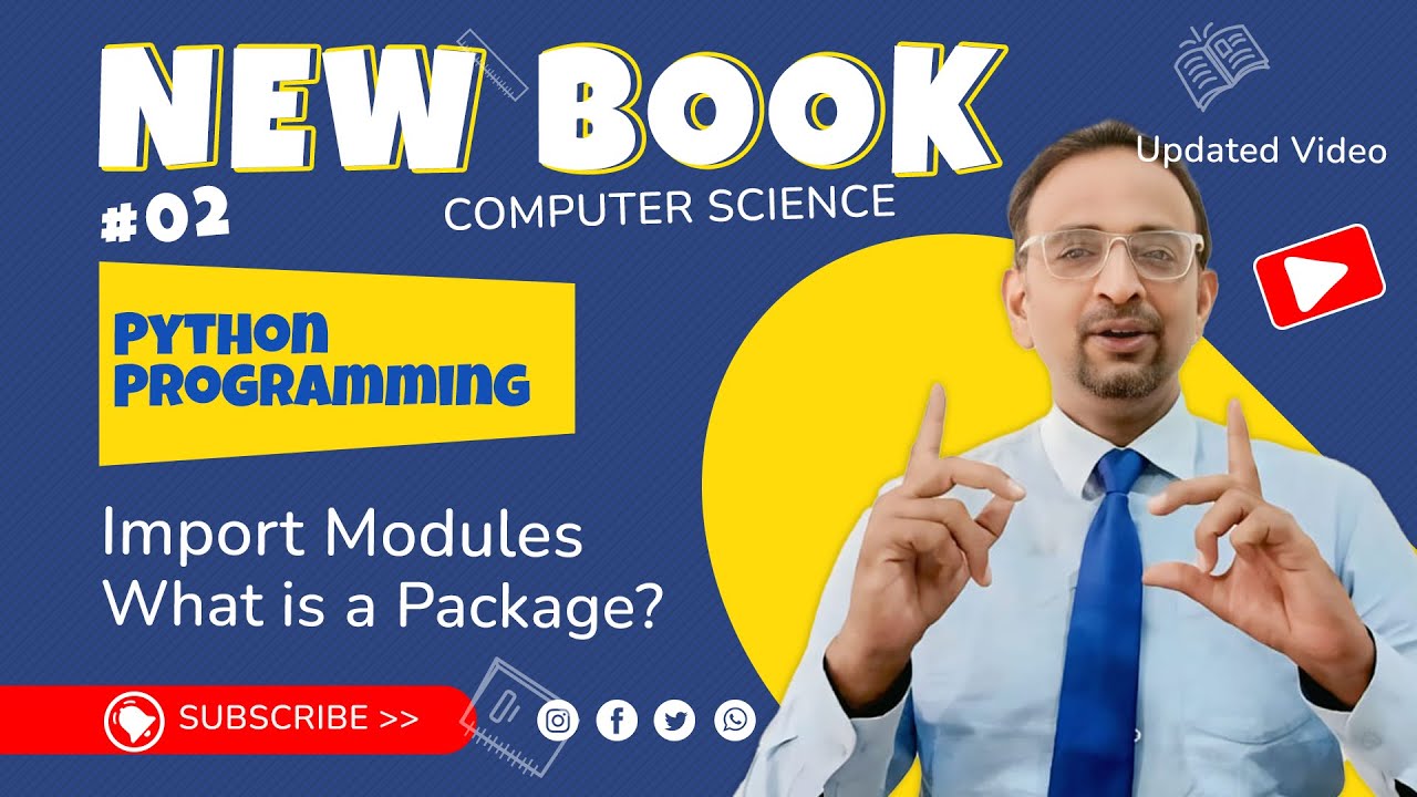 Python Modules & Packages | ICS Part-I Computer Science 2025 | Easy Explanation in Urdu/Hindi