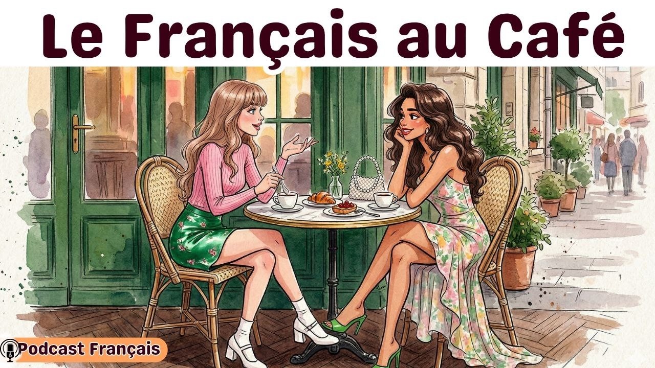 Podcast en français 🇫🇷 | French Podcast | Parler Français au Restaurant Facilement