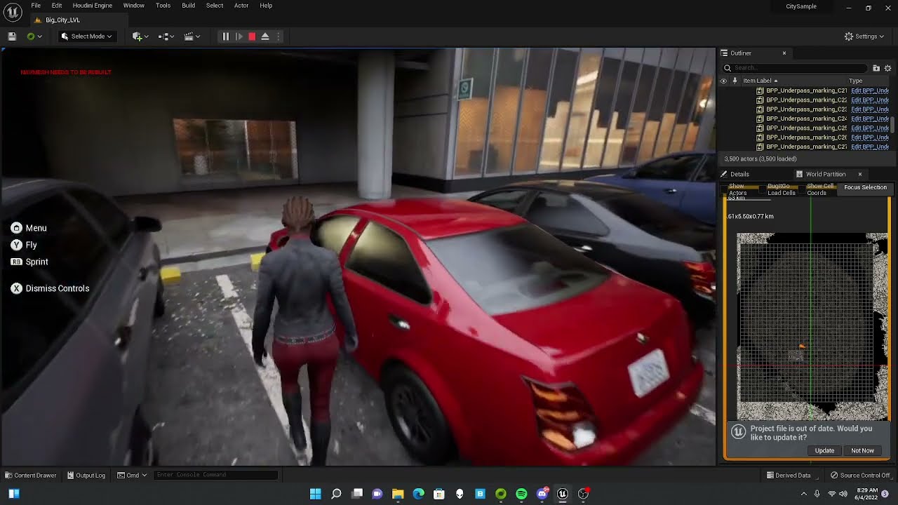 UE5 Testing: Matrix City sample (RTX 3090)