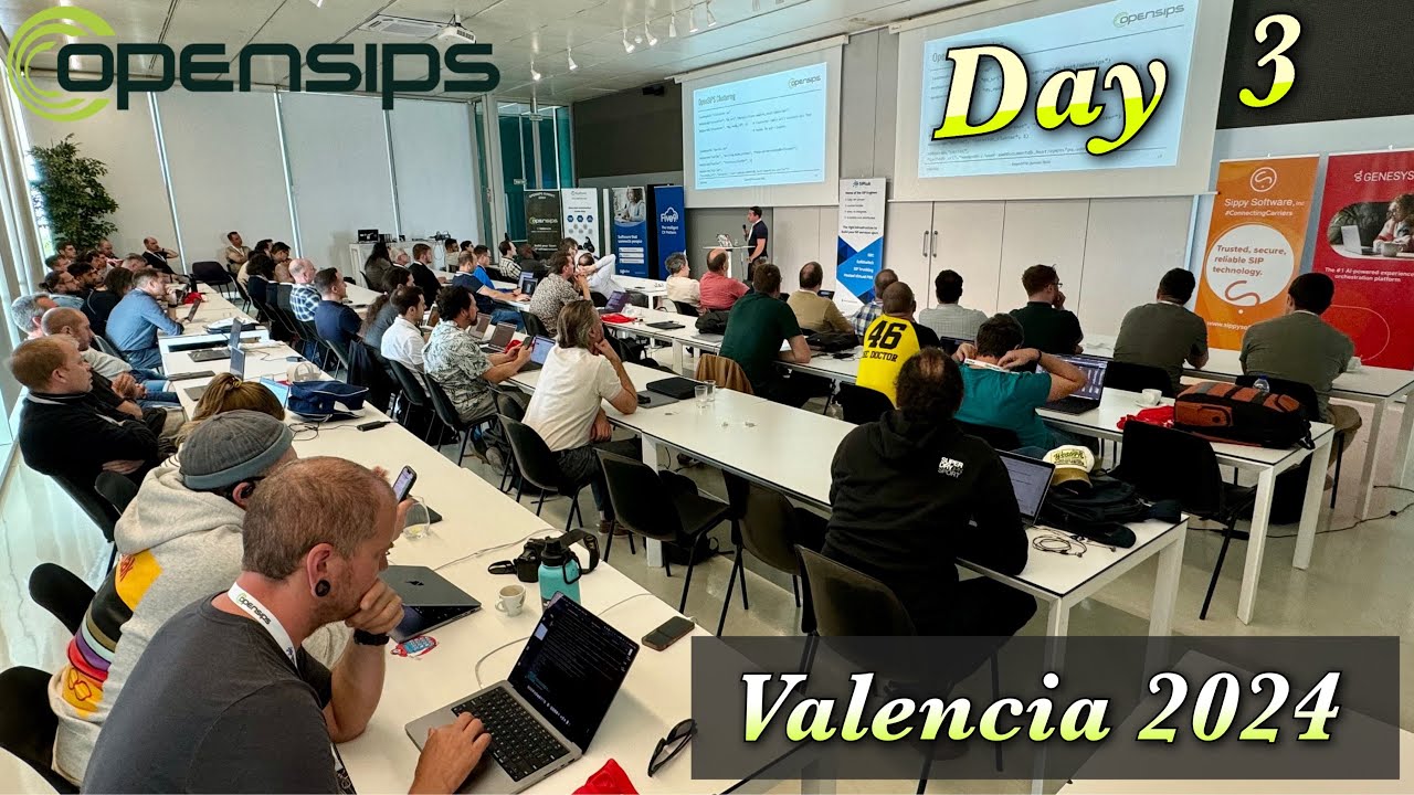 OpenSIPS Summit 2024 in Valencia, Day 3