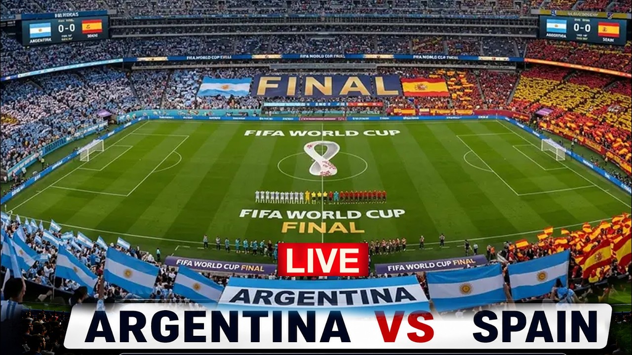 🔴ARGENTINA vs SPAIN LIVE: FIFA World Cup 2026 Final ESP Vs ARG Match LIVE | Messi vs Yamal | N18G