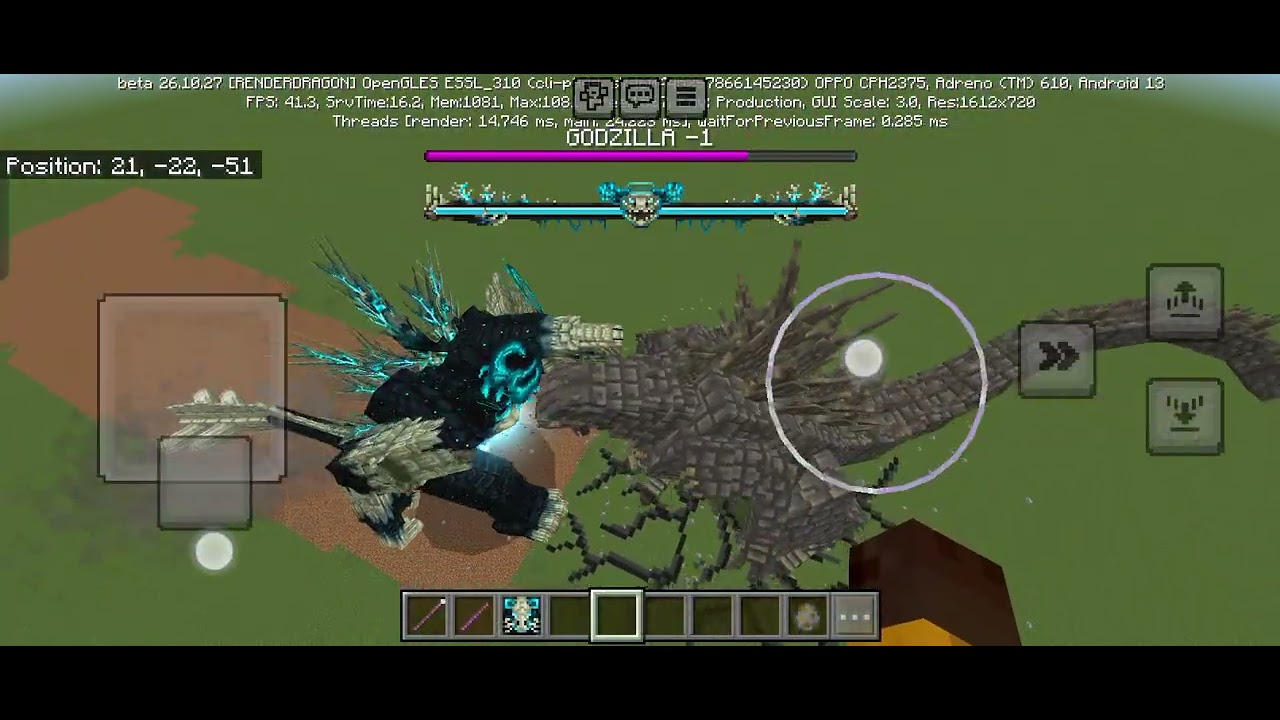 Revamped Wardenzilla vs Godzilla Minus One In Minecraft Bedrock Mob Battles