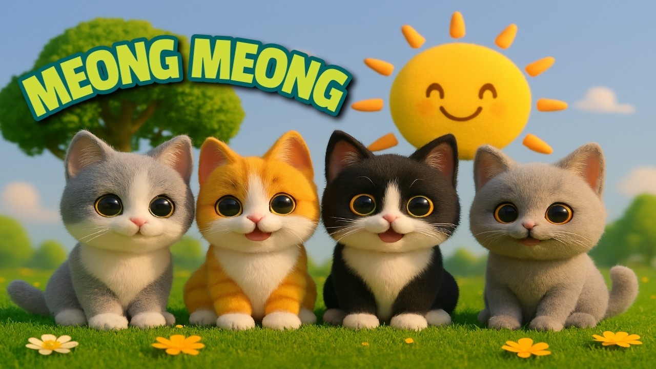 Lagu Anak Anak - KUCING LUCU MEONG MEONG - Lagu Anak & Balita Paling Viral Terbaru 2026