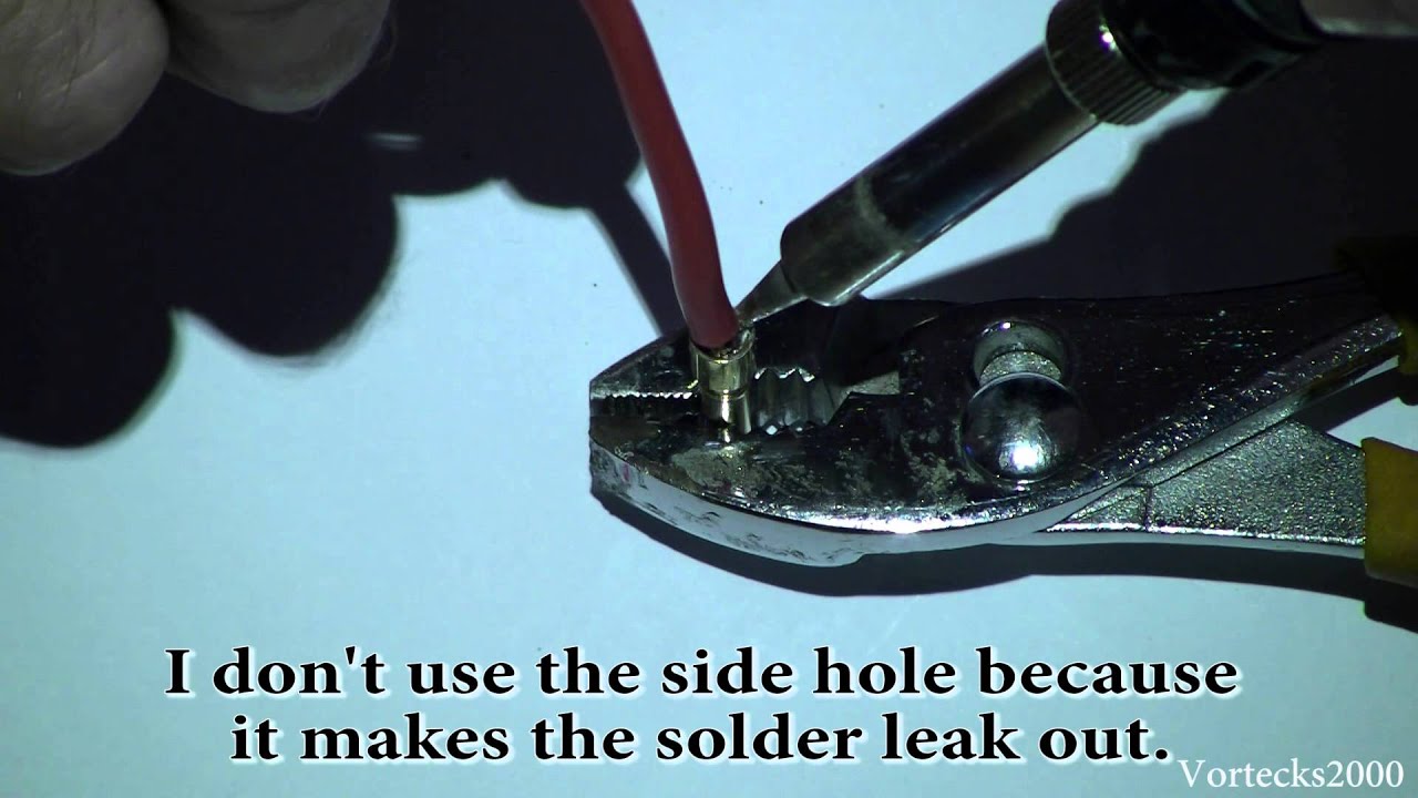 How to fit HXT Connectors on a lipo