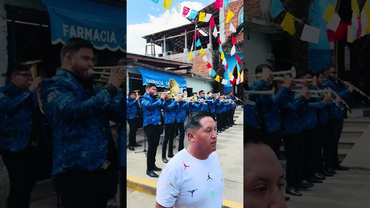 Compartiendo música con La original Banda Arperos 