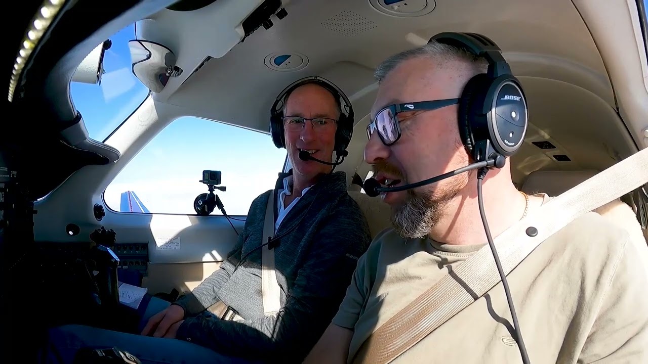 First PIC flight on a PA46-T - Первый полет на меридиане