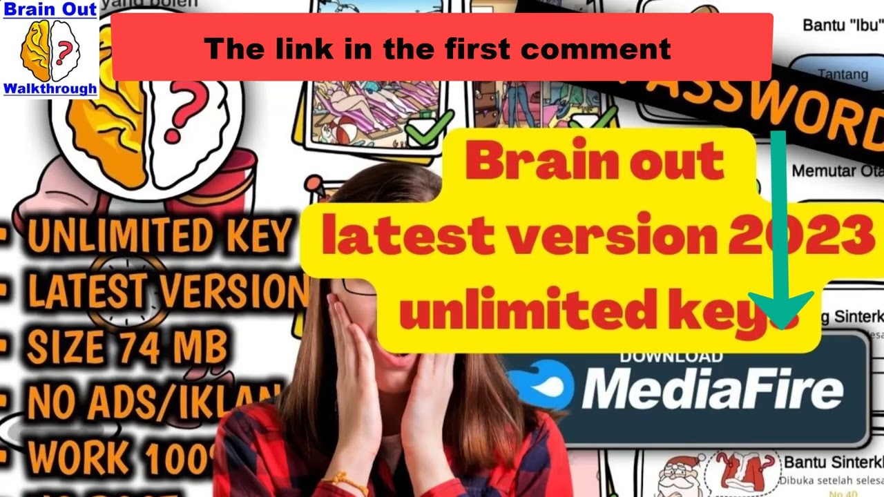 Download Brain Out Mod Apk 2023 &ndash; mediafire #shorts