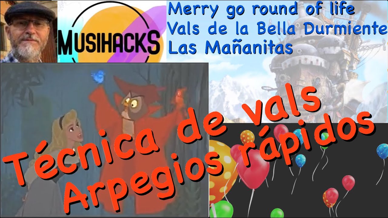 Técnica de vals y arpegios rápidos- bloque 3 - P. Partituras