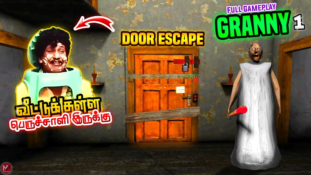 Granny 1 Door Escape Full Gameplay || Mutta Puchi