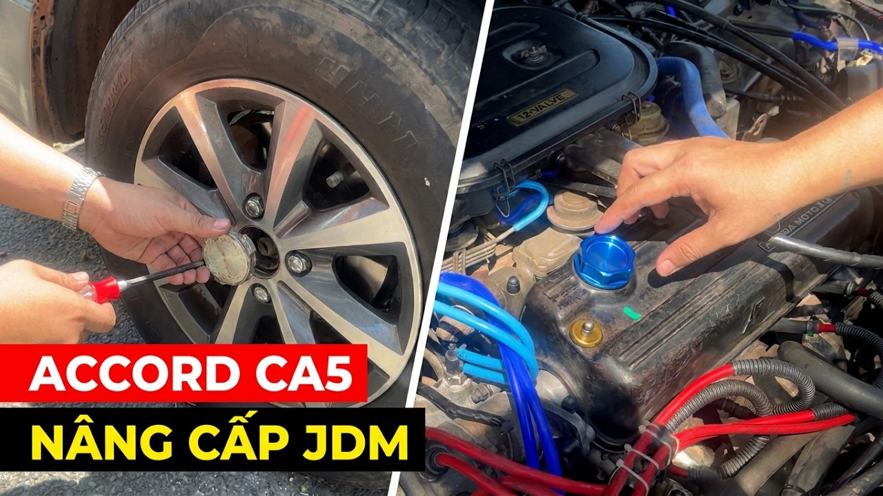 Honda Accord CA5 | Nâng Cấp Đồ Chơi JDM | Phủ Sơn Chống Rỉ Gầm Xe | Tập Thể Dục Cùng 360XeVN