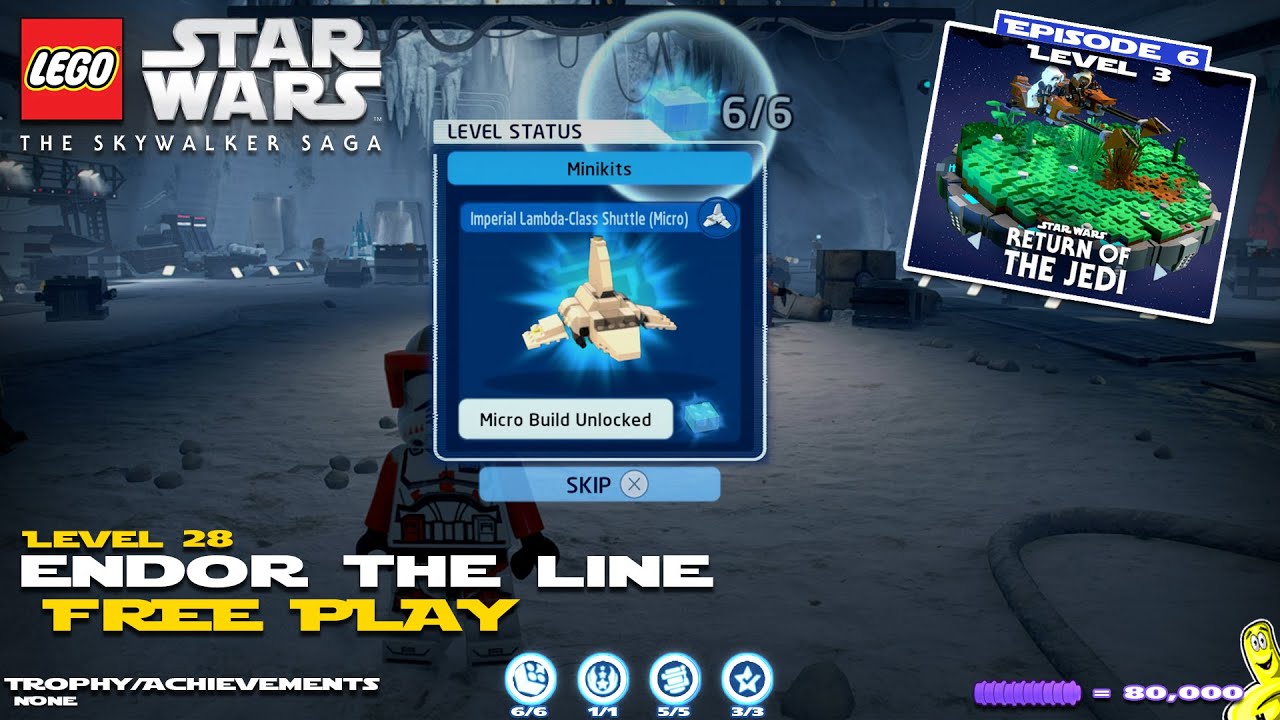 Lego Star Wars The Skywalker Saga: Lvl 28 Endor the Line FREE PLAY - HTG