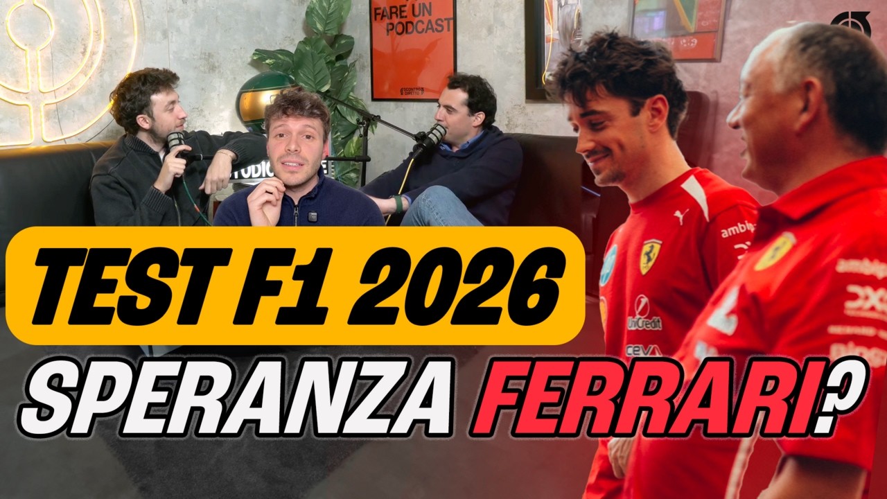 PRIMI TEST F1, SPERANZA FERRARI? | PITSTOP SPECIALE TEST BAHRAIN Ep.1