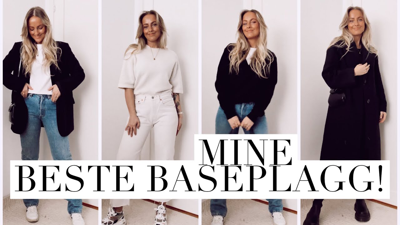 De beste baseplaggene🤩 Slik får du en gjennomført garderobe med få plagg!