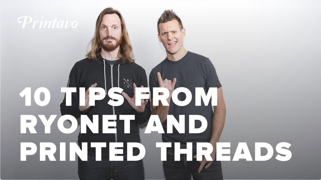 10 Screen Printing Tips: Ryonet's Ryan Moor and Printed Threads' Brett Bowden