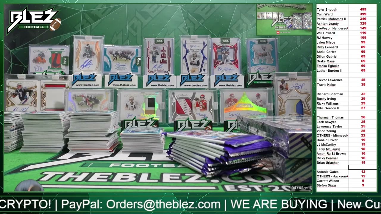 2025 Optic Hobby PYP #13 12 Box Full Case NFL Pick Your Player Break