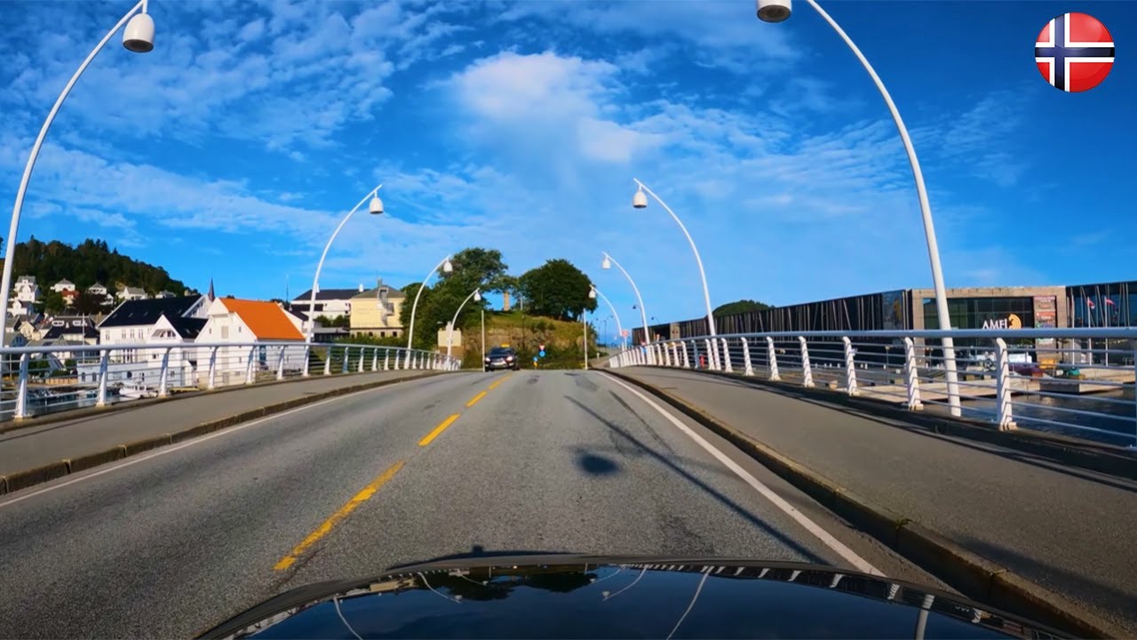 Driving Around In Farsund ( Norway ) - Summer 2023