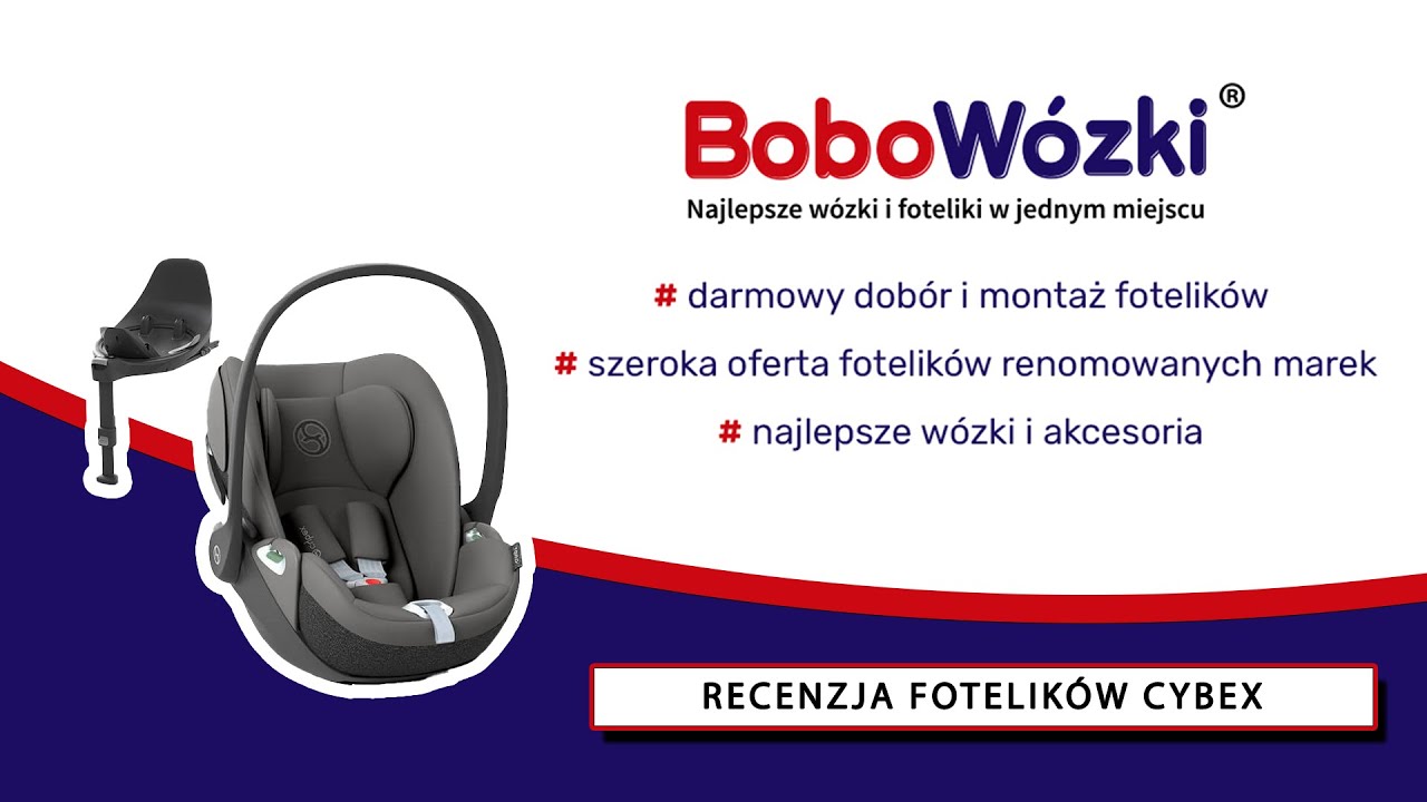 Recenzja fotelików Cybex Cloud T/Sirona T/ Solution T | Bobowózki