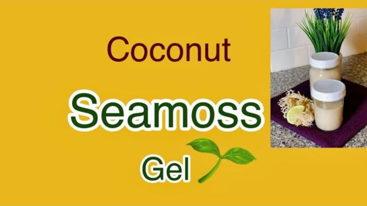 SEA MOSS GEL FLAVORED | OPEN YOUNG COCONUT @Juicingwjade