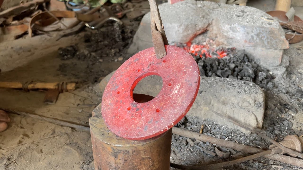 How To Make Meat knife making Process// Blacksmith// #Blacksmith@n.kofficialchannel #viralvideo 