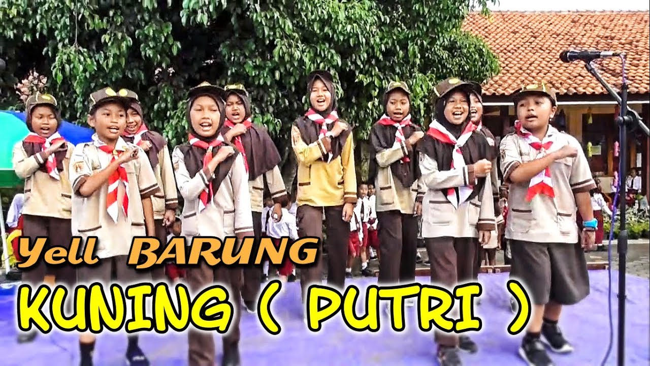 🔴YELL PRAMUKA BARUNG KUNING PUTRI | KEMAH PRAMUKA SDN GRABAG 1 MAGELANG 2019