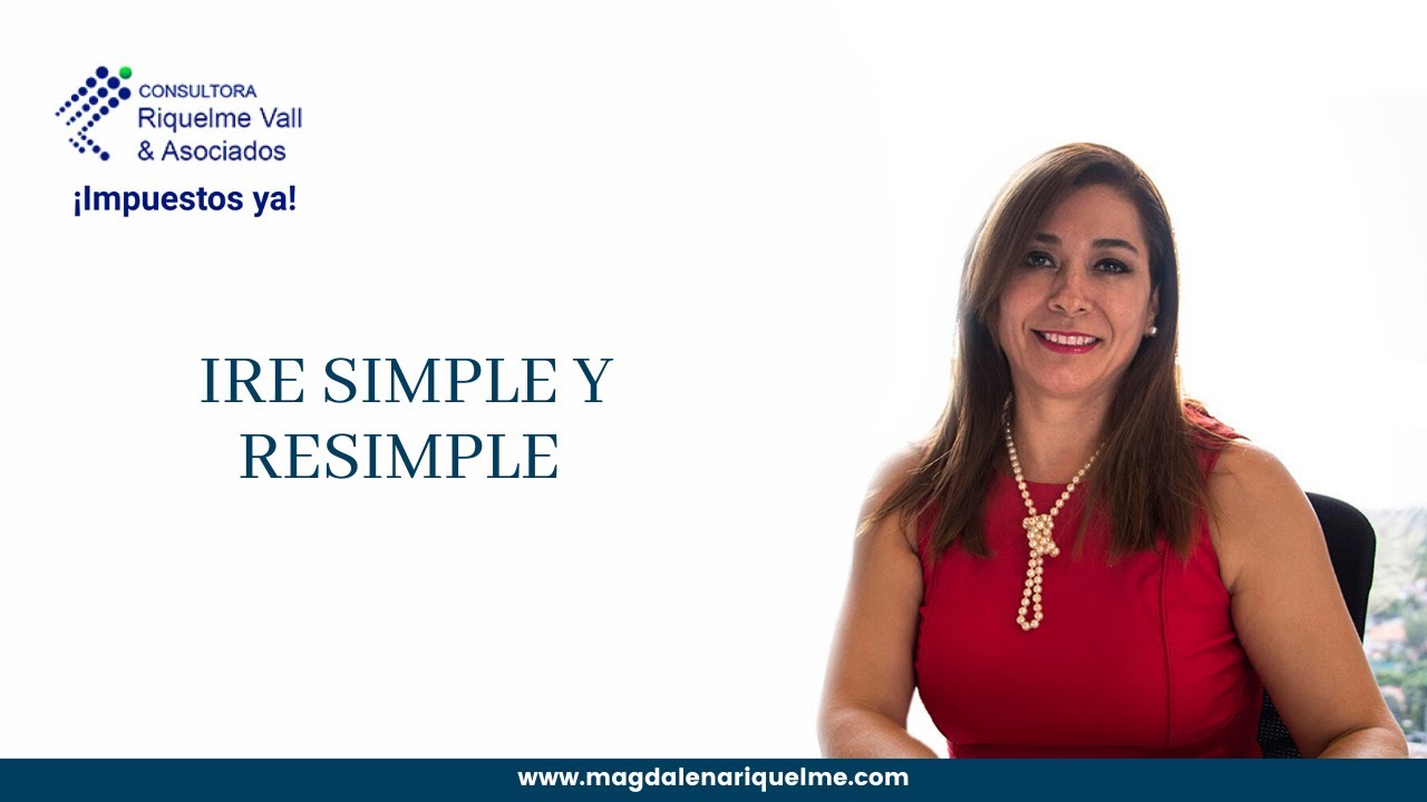 IMPUESTOS YA !! IRE REGIMEN SIMPLE Y RESIMPLE