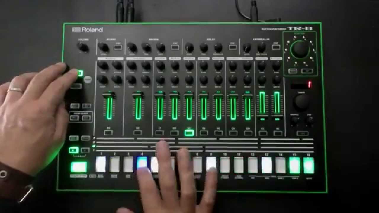 AIRA &mdash; 7X7-TR8 Drum Machine Expansion demo