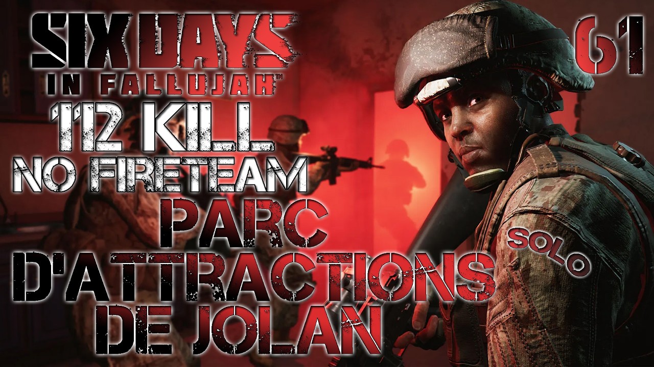 Six Days in Fallujah 112 Kill / No Fireteam 