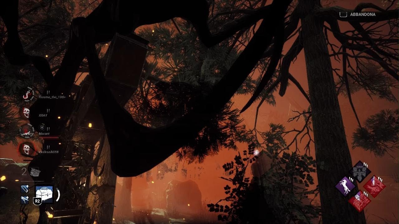 Dead by Daylight_io e firestorm alle prese con la cacciatrice