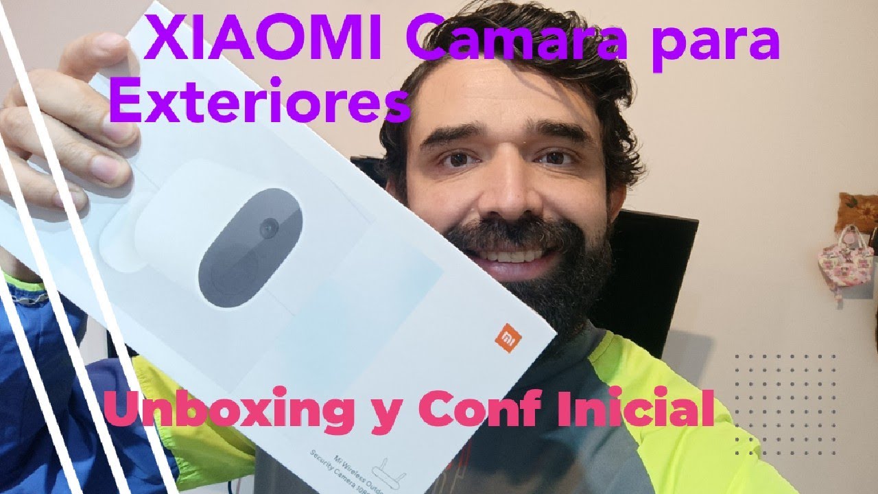 Xiaomi Mi Wireless Outdoor Security Camera- Unboxing y Configuracion Inicial