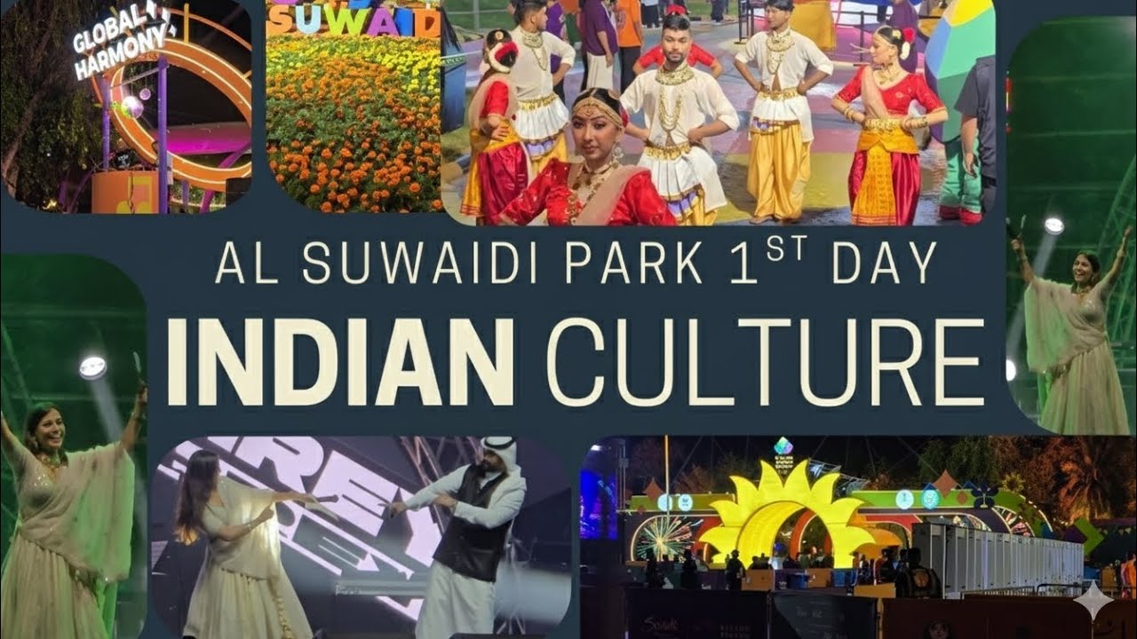 1st Day Indian Culture In Al Suwaidi Park Riyadh Saudi Arabia 🇸🇦 