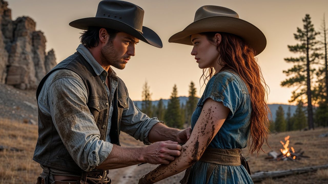 She Was Lost On The Trail For Days, A Cowboy Followed Her Tracks And Brought Her To Safety