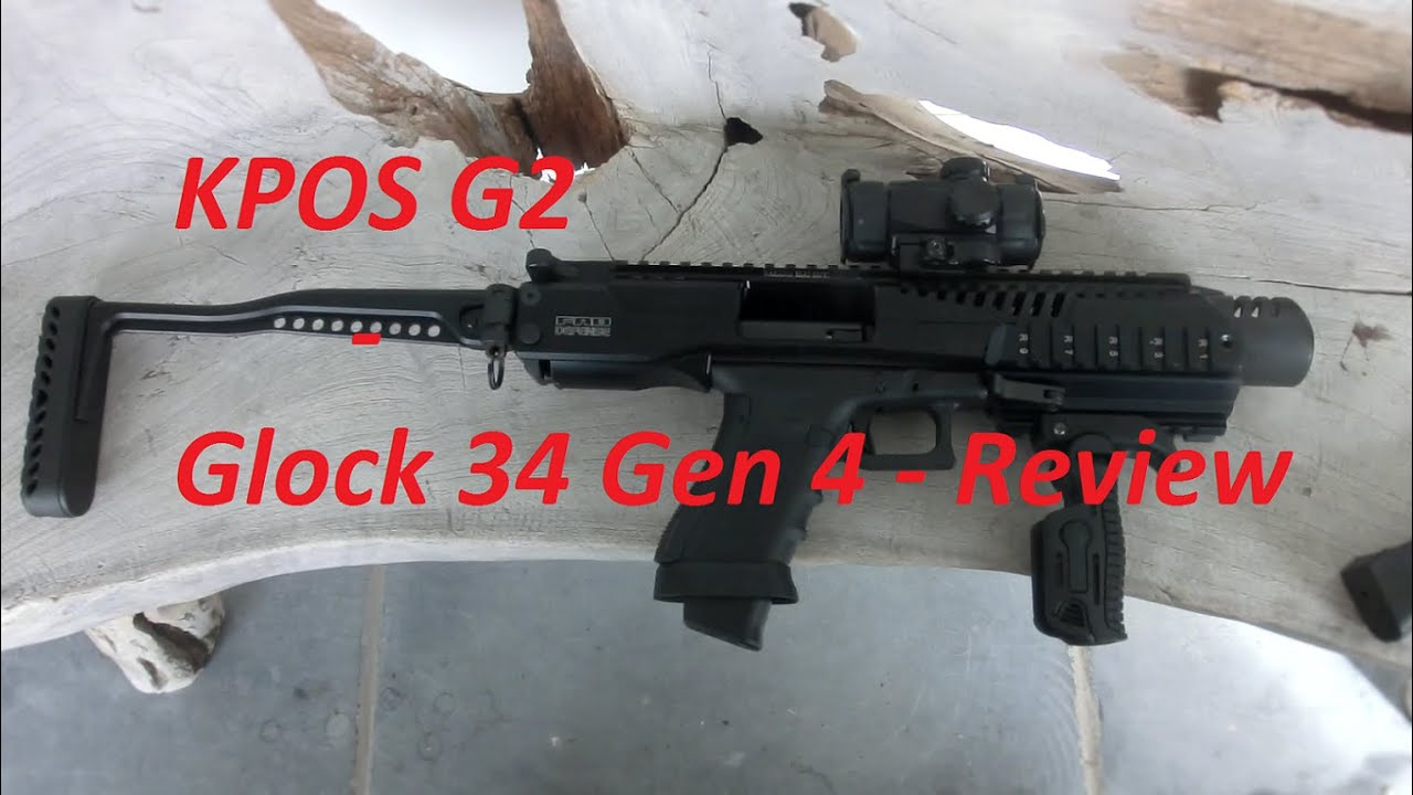 Fab Defense KPOS G2 with Glock 34 Gen 4 - Review & Shooting