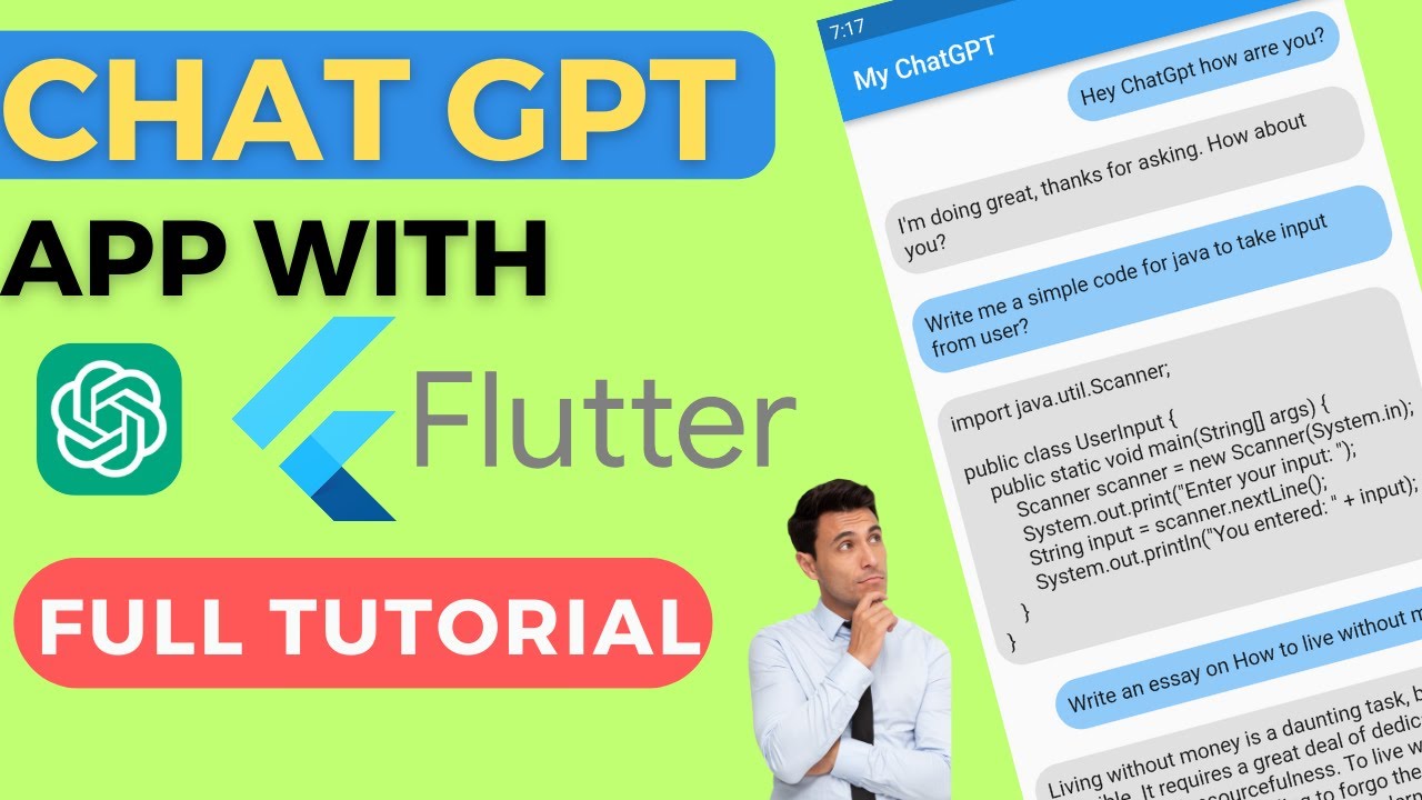 ChatGPT app in Flutter | Tutorial | Speed Code | 2024