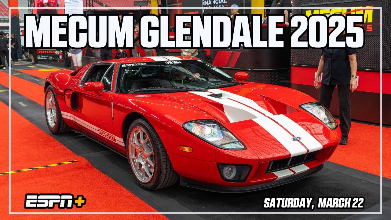 Mecum Glendale 2025 Full Broadcast: Saturday, March 22