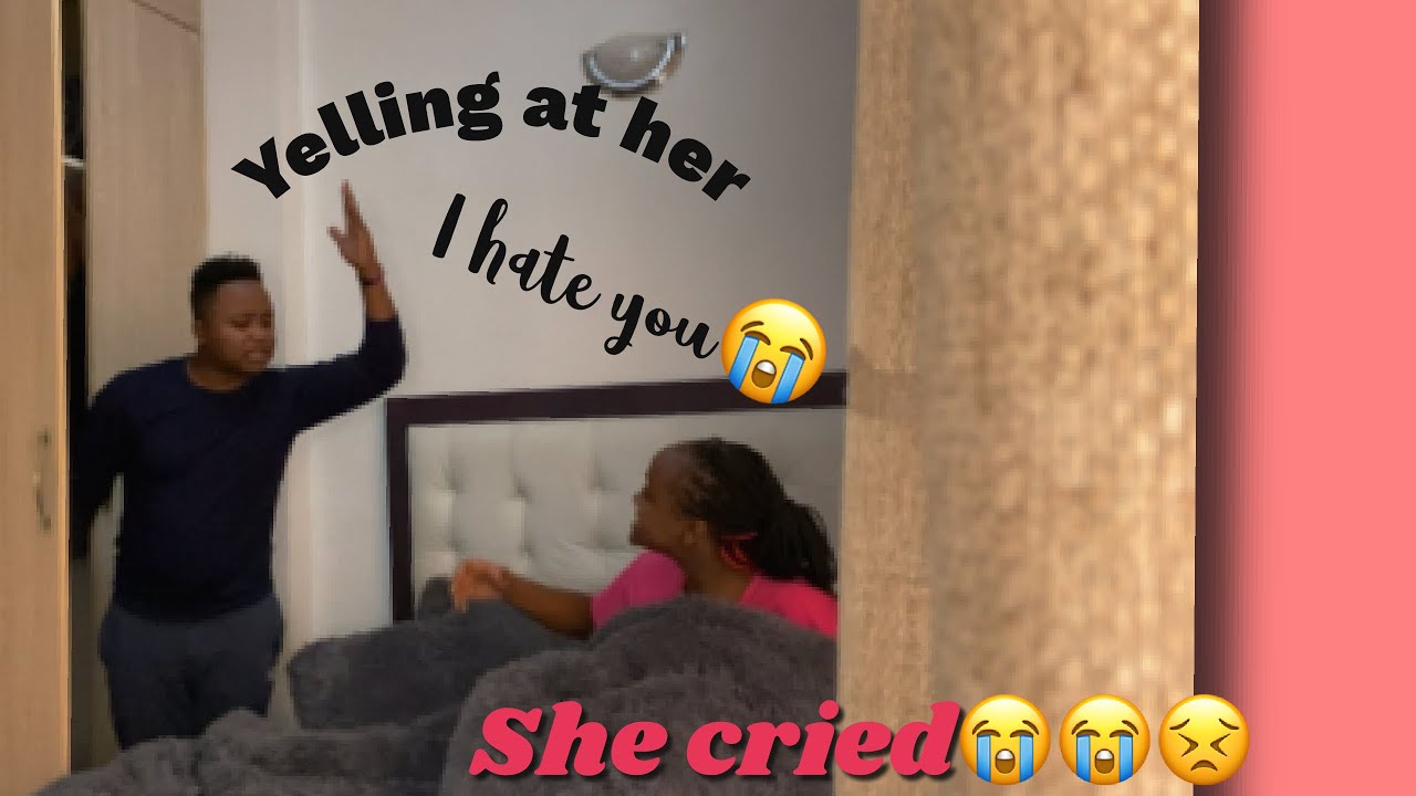 I YELLED AT HER🥲||SHE REALLY CRIED😭😭