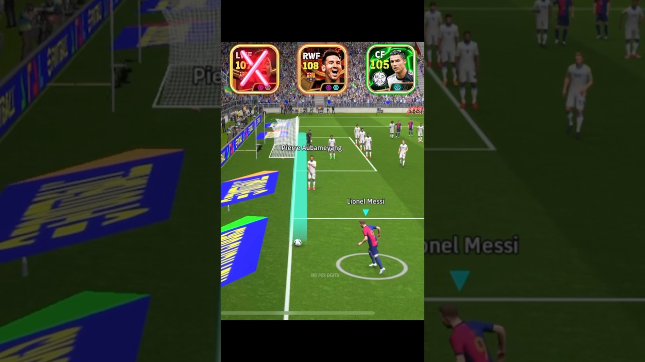 Efootball 26 || Neymar Vs Messi Vs Ronaldo Zero Angle Freekick Challenge🔥#efootball #efootball2025
