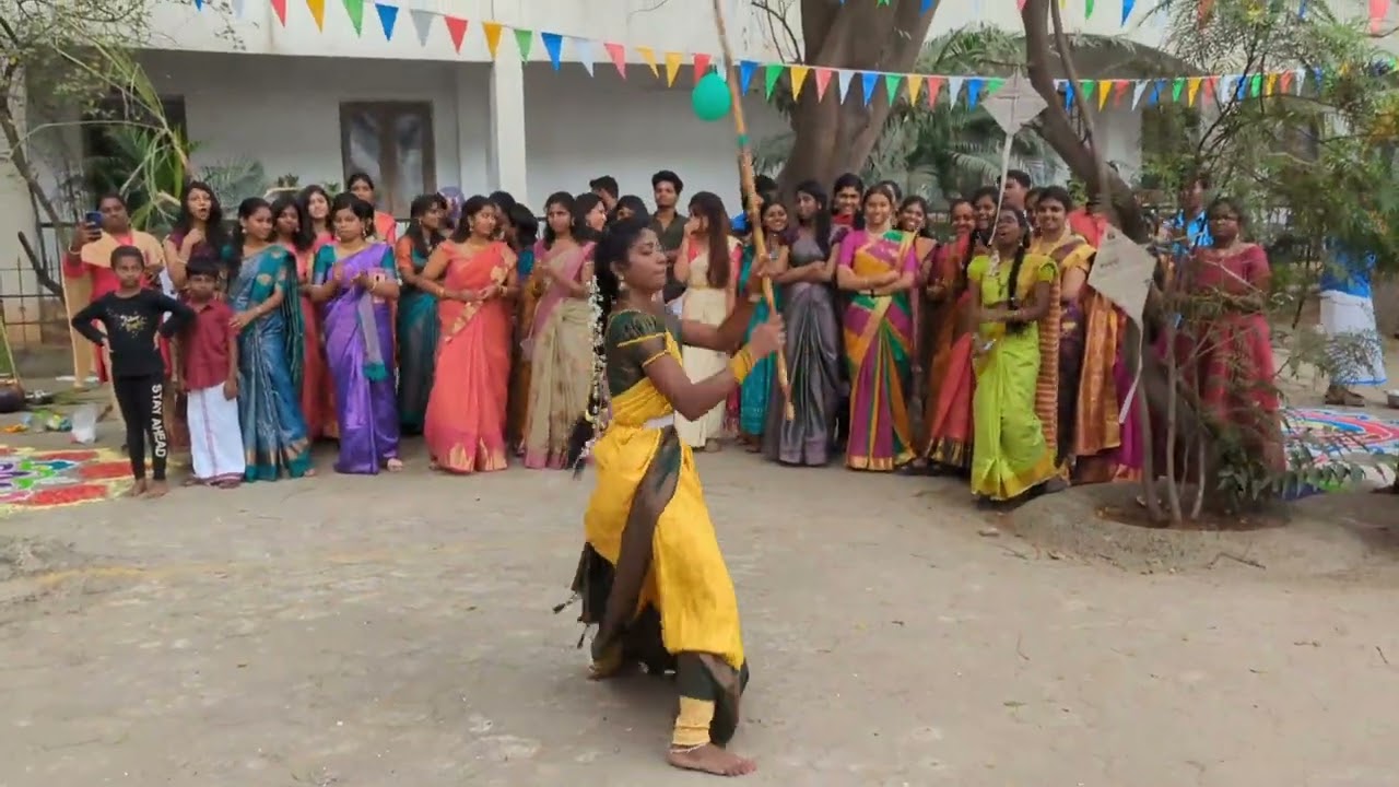 Requested For 2nd Time Silambam Performance Xanthien's|Pongal24 Venkateswara Homoeopathic MedicalClg