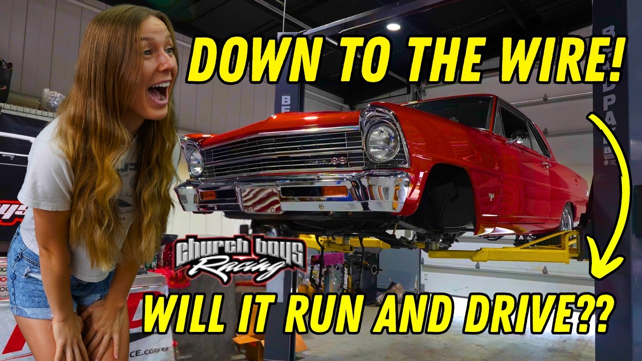 RUNNING OUT OF TIME!! - Will the Nova FINALLY RUN and DRIVE?? | Church Boys Racing Days 4-??