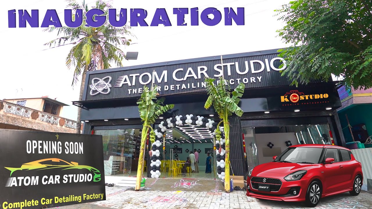 ATOM CAR STUDIO INAUGURATION HIGHLIGHTS | KO STUDIO 