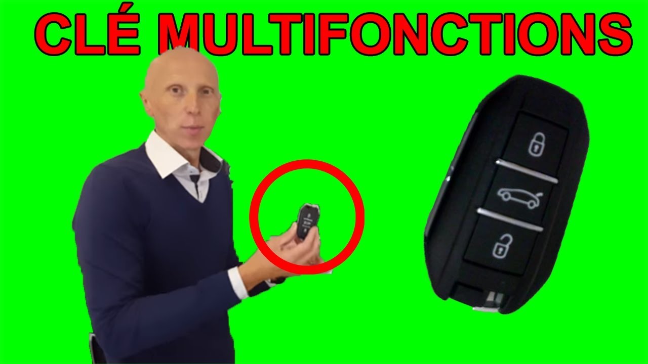 Fonctionnalités Clé télécommande SUV Peugeot 3008 - Les tutos de Berbiguier