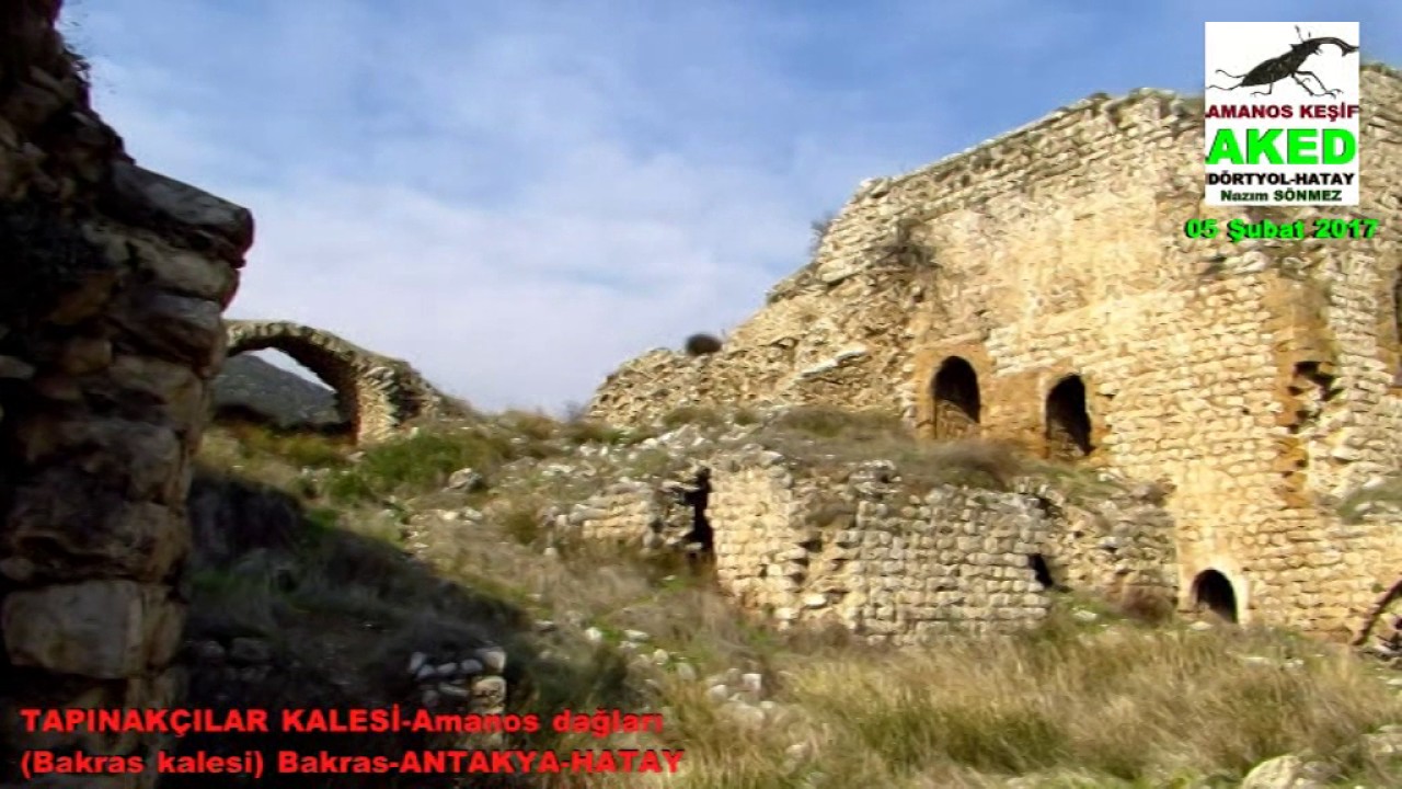TAPINAKÇILAR KALESİ Bakras kalesi Amanos dağları Amanos keşif AKED Nazım SÖNMEZ